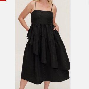 NWT Kate Spade x Target tiered ruffle midi dress